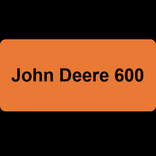 John Deere 600